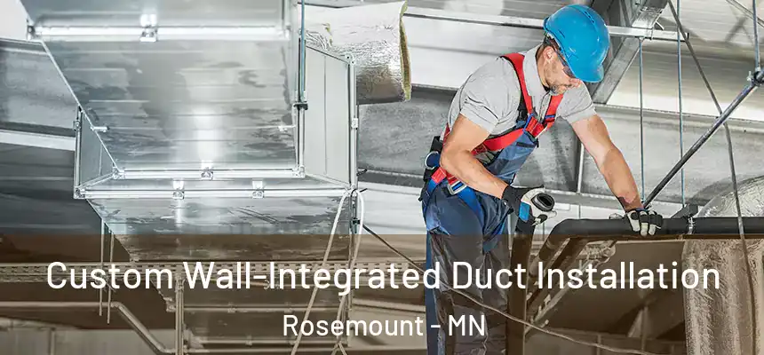 Custom Wall-Integrated Duct Installation Rosemount - MN