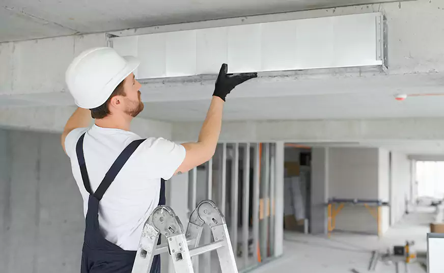 Air Duct Installation Rosemount